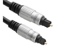 kenable Pure Optical Digital Audio Cable TOSLink to TOSLink 6mm HQ Lead Dark Blue 1.5m