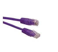 Kenable Purple Network Ethernet Rj45 Cat-5E Utp Patch Lan Copper Cable Lead 2M