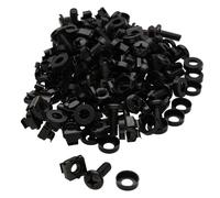 kenable Rack Fixing Set M6 Captive Cage Nuts Bolts & Washers for 19" 10" Server Cabinet Data Centre 50 Pack Black