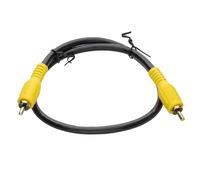 kenable RCA Phono Cable RG59 75Ω Digital Coaxial SPDIF Audio Composite Video Lead Black 0.5m