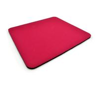 kenable Red Mouse Mat Pad 6mm Foam Backed Non-Slip Base Smooth Surface for PC Laptop Gaming Office 245x220mm