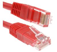 Red Network Ethernet RJ45 Cat-5E UTP PATCH LAN COPPER Cable 1.5m