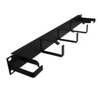 Kenable Ringed Cable Management Bar 1U With 3 + 2 Rings Data Cabinet 19 Inch Rack