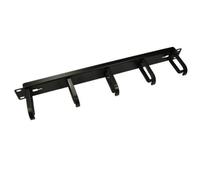 Kenable Ringed Cable Management Bar 1U With 5 Rings Data Cabinet 19 Inch Rack