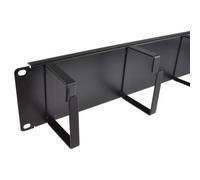 Kenable Ringed Cable Management Bar 2U With 4 Rings Data Cabinet 19 Inch Rack