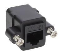 kenable RJ45 Panel Mount Cat 5e 10/100mbps Ethernet Cable Sockets Adapter