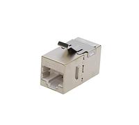 kenable RJ45 Panel Mount Coupler Pass Through Module Cat6A FTP Shielded