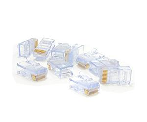 kenable RJ50 Crimp End 10P10C 10 Pin Plug for Solid/Stranded Cable [10 Pack]