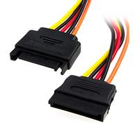 kenable SATA Power Extension Cable for Internal Sata Hard Drives 15cm