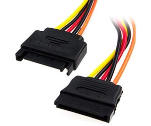 kenable SATA Power Extension Cable for Internal SATA Hard Drives 25cm