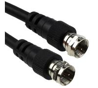 kenable Satellite F Connector Plug to Plug 75 ohm RG59 Cable 1m