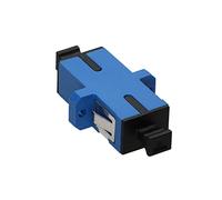 kenable SC SM Simplex Fibre Optic Patch Panel Mount Gland Coupler Single Mode SX Blue