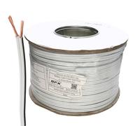 kenable 42 Strand Speaker Wire Full Copper Cable 100m Reel White [100 metres]