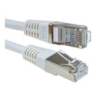 Shielded FTP Network Ethernet RJ45 Cat5E-CCA PATCH 26AWG Cable 20m White