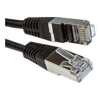 kenable Shielded FTP Network Ethernet RJ45 Cat5E-CCA PATCH 26AWG Cable 5m Black