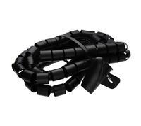 Kenable Spiral Cable Tidy Kit 20-35mm Cables Home/office Pe Black 2M & Quick-Fit Tool