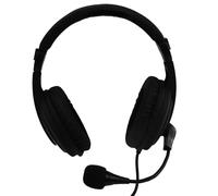 kenable Stereo Headphone with Swivel Microphone USB for PC/Laptop Volume and Mute Controls 1.8m [1.8m/6ft]