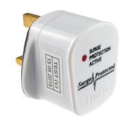 kenable Rewireable SURGE PROTECTED 3 Pin UK Mains Plug Fitted 3A Amp Fuse