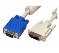Kenable Svga 15Pin Male To Dvi-I 24+5Pin Male - 2M