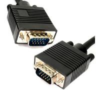 Kenable Svga Pc Monitor Cable 15 Pin Male To Male Vga Lead 50M Black