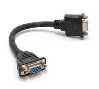 Kenable Svga Vga 15 Pin Monitor Female Panel Mount Faceplate Stub 0.14M 14Cm