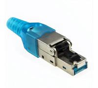 kenable Tool-Less Crimp Cat6A RJ45 Ethernet Network Cable End Connector Quick Fit