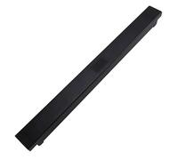 Kenable Toolless Plastic Blanking Plate Solid 1U for 19 Inch Comms Data Cabinet - Black or White (Black)