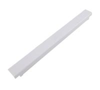 Kenable Toolless Plastic Blanking Plate Solid 1U for 19 Inch Comms Data Cabinet - Black or White (White)
