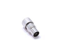 kenable Toolless TV RF Push In Aerial Male Metal Plug for Coaxial Cable [10 Pack]