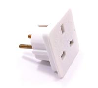 kenable Travel Adapter UK Main Plug To Euro Schuko Plug Changer Europe