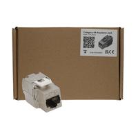 Kenable Tuk Cat6A Stp Shielded Rj45 Keystone Jack Toolless 22-24Awg Poe+ (24 Pack)