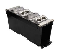 Kenable Tuk Din Rail 8 Port Cat6A Idc Punch Down Patch Panel Shielded