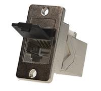 Kenable Tuk Keystone Cat6 Shielded Ftp Pass-Through Rj45 Panel Mount Coupler Adapter