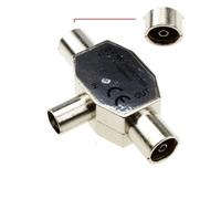 Kenable Tv Freeview Rf Coaxial Splitter Connects 1 Device To 2 Tvs 0-1000Mhz