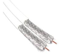 kenable Twin RG6U Coaxial Satellite Freeview Telewest Virgin Cable 100m White [100 metres]