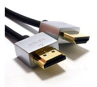 kenable Ultra Slim Low Profile HDMI High Speed Cable Gold for HD TV Metal Ends 5m
