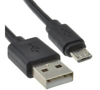 Kenable Usb 2.0 A To Micro B Data And Charging 24Awg Cable 0.25M 25Cm Lead Black