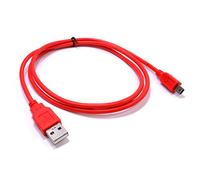 kenable USB 2.0 A To MINI B Data and Charging Shielded Cable 1m RED [1 metres]