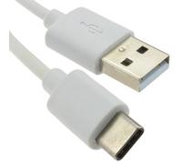 Kenable Usb 2.0 Type A Male To Type C Data Transfer Or Charging Cable 3M White