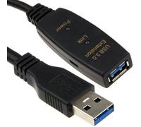 Kenable Usb 3.0 Superspeed Active Repeater Extension Cable A Plug To A Socket Lead 5M