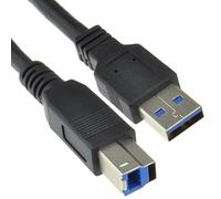 kenable USB 3.0 SuperSpeed Cable Type Plug A to Type B Plug BLACK 2m [2 metres]