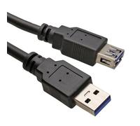 kenable USB 3.0 SuperSpeed Extension Cable Type A Male to Female BLACK 5m Long
