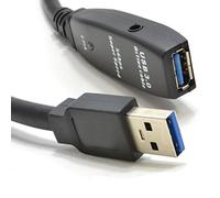 kenable USB 3.0 SuperSpeed Repeater Extension Cable A Male to Female Active 10m [10 metres]