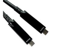 Kenable Usb 3.1 Type C Active Optical Cable Aoc 60W 10Gbps Data Transfer With Video 7.5M