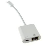 Kenable Usb 3.1 Type C Male To Rj45 Gigabit Network Ethernet Socket With Pd