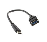 kenable USB 3.1 Type C to USB 3.0 Type A Socket Adapter Cable with OTG 20cm