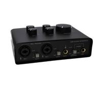 Kenable Usb Audio Interface 2 Microphone 1 Instrument +48V Phantom Power And Headphones