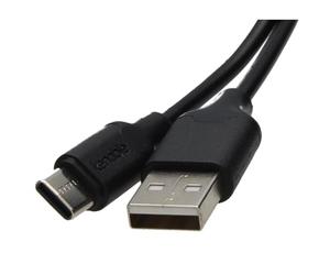 kenable USB-C Fast Charger Lead for Mobile Phone/PS5/Series X Charging Cable with 56K Ohm Resistor 5V 3A 15W USB Type-C to USB-A Sync Data Transfer Cable 2m Black