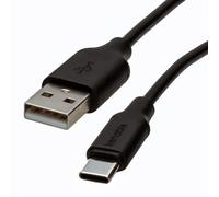 kenable USB-C Fast Charger Lead for Mobile Phone/PS5/Xbox Series X Charging Cable with 56K Ohm Resistor 5V 3A 15W Data Sync 1.5m Black