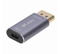 kenable USB-C to DisplayPort Adapter Cable 4K 60Hz Converter for Laptop to Monitor Display - USB-C Socket to DP Plug